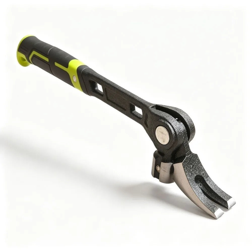 Magnetic Adjustable Claw Hammer – 4-Position Nail Puller Tool
