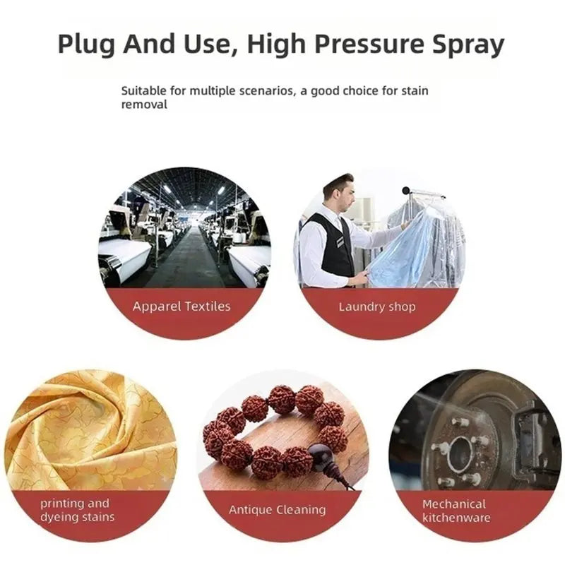 MT-120 Electric Elbow Spray Gun for Textile Cleaning – EU Plug