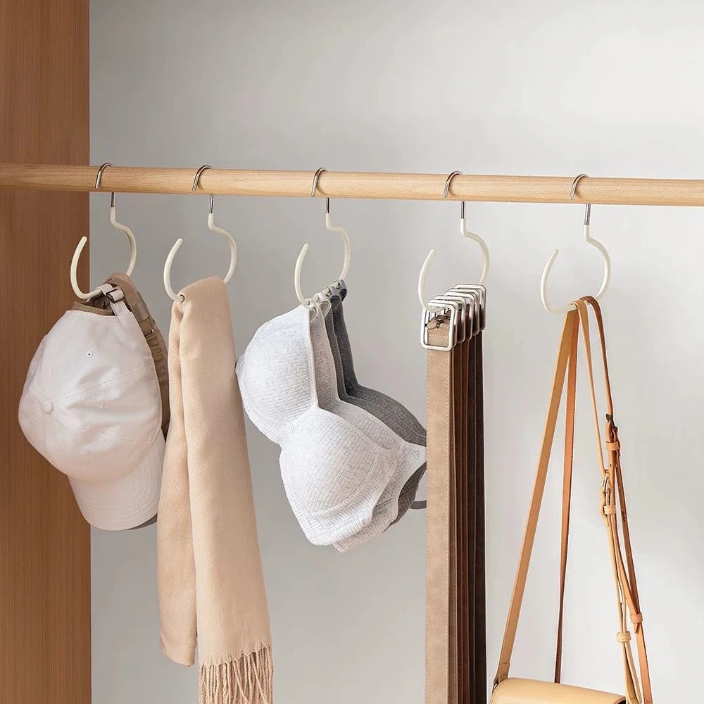 Stainless Steel Hat & Scarf Hanger Rack | Home Storage Hook