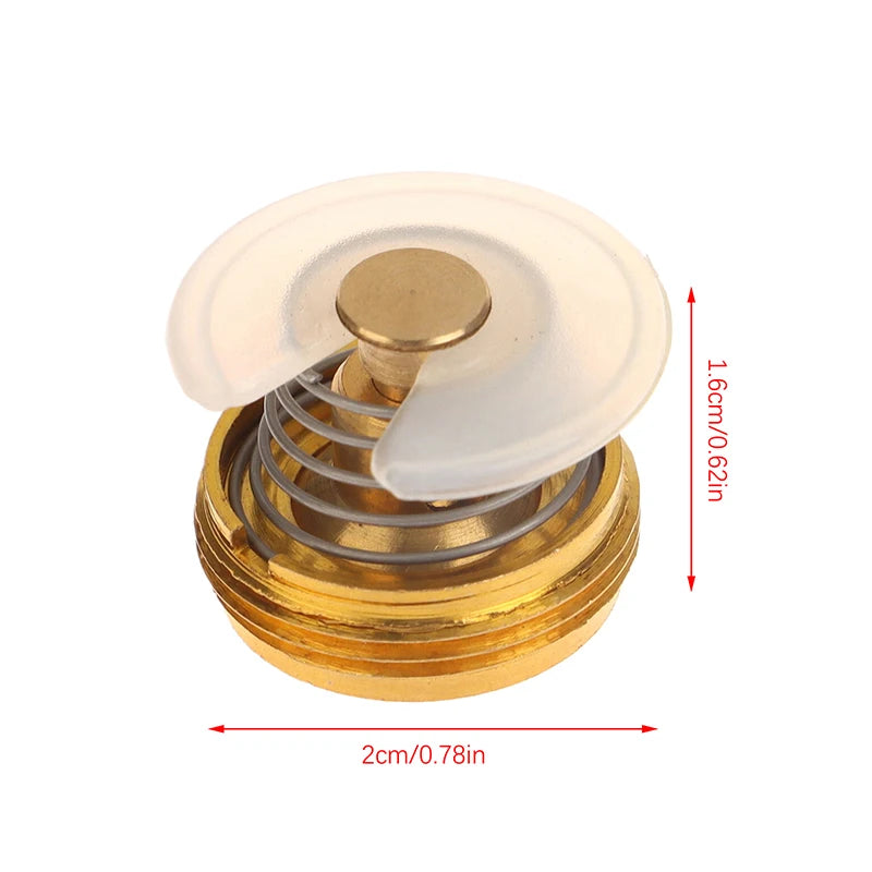 M18 Brass Gas Water Heater Control Valve Cap & Regulator Core