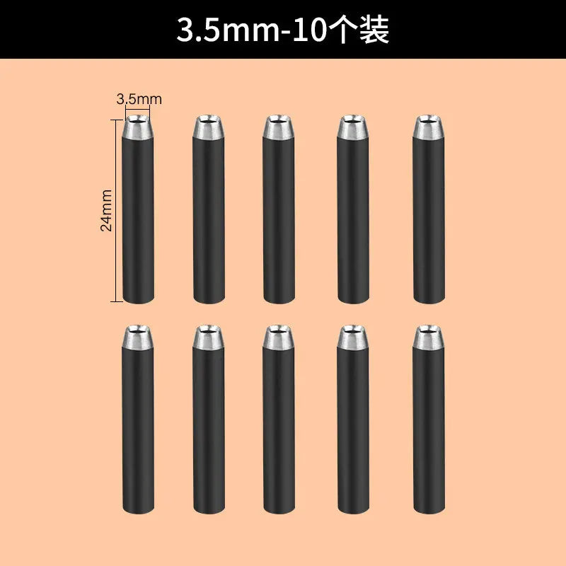 Steel Leather Hole Punch Set 1–25mm Sharp Cylindrical Punches