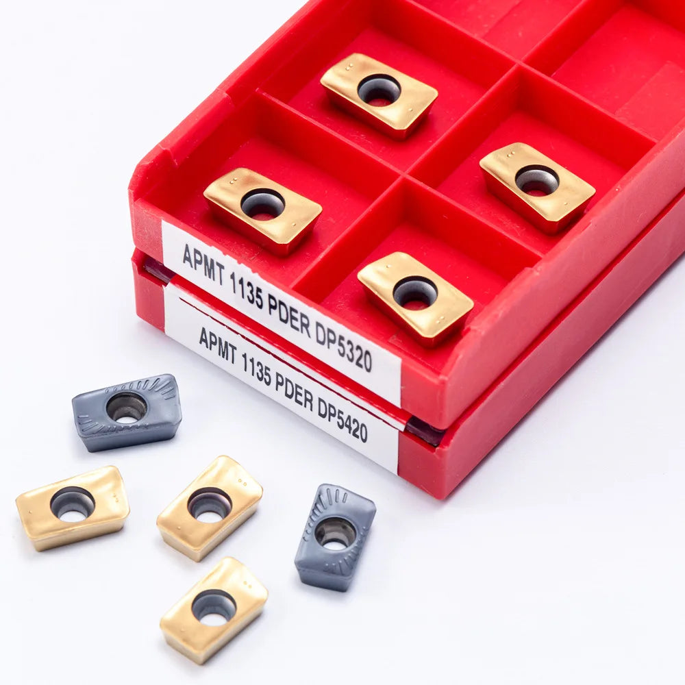 APMT1135 PDER Carbide CNC Milling Inserts DP5320 DP5420
