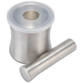 Stainless Steel Mortar & Pestle Set – Non-Slip, Dishwasher Safe