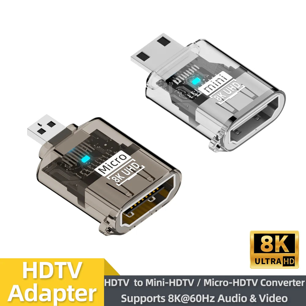 VIBE HDMI to Mini/Micro HDMI Adapter 8K@60Hz – HDMI 2.1