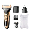 Kemei KM-1429 3-in-1 Electric Beard & Nose Trimmer for Men