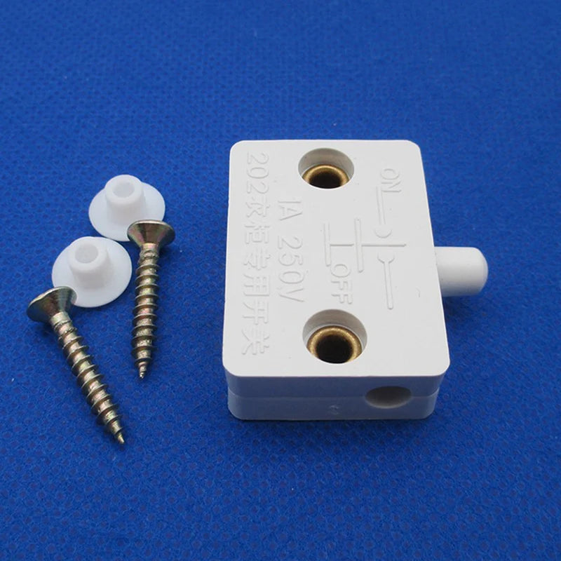 Cabinet Door Automatic Light Switch – Push Button Reset
