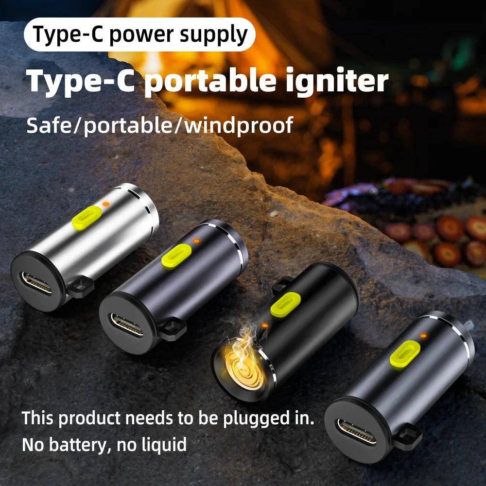 Type-C Flameless Electric Lighter USB-C Portable Igniter