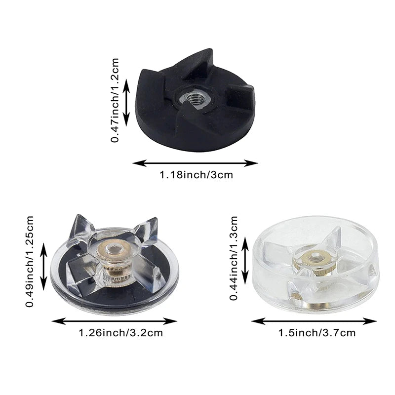 4-Piece Magic Bullet 250W Blender Replacement Parts Set