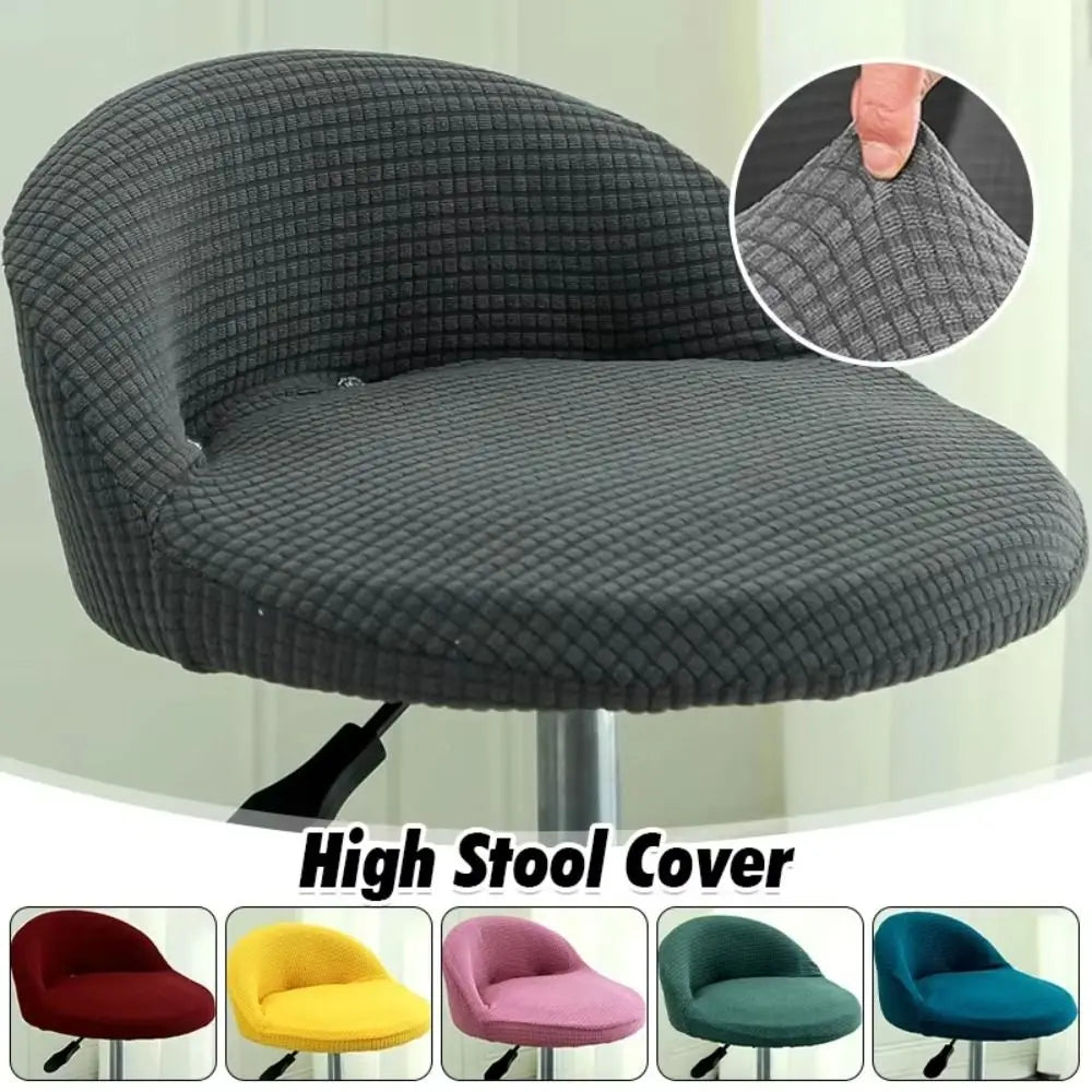 Elastic Bar Stool Chair Cover – Non-Slip Removable Stretch Cover
