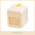 Travel Makeup Remover Case – Leak-Proof Cotton Pad Storage Box