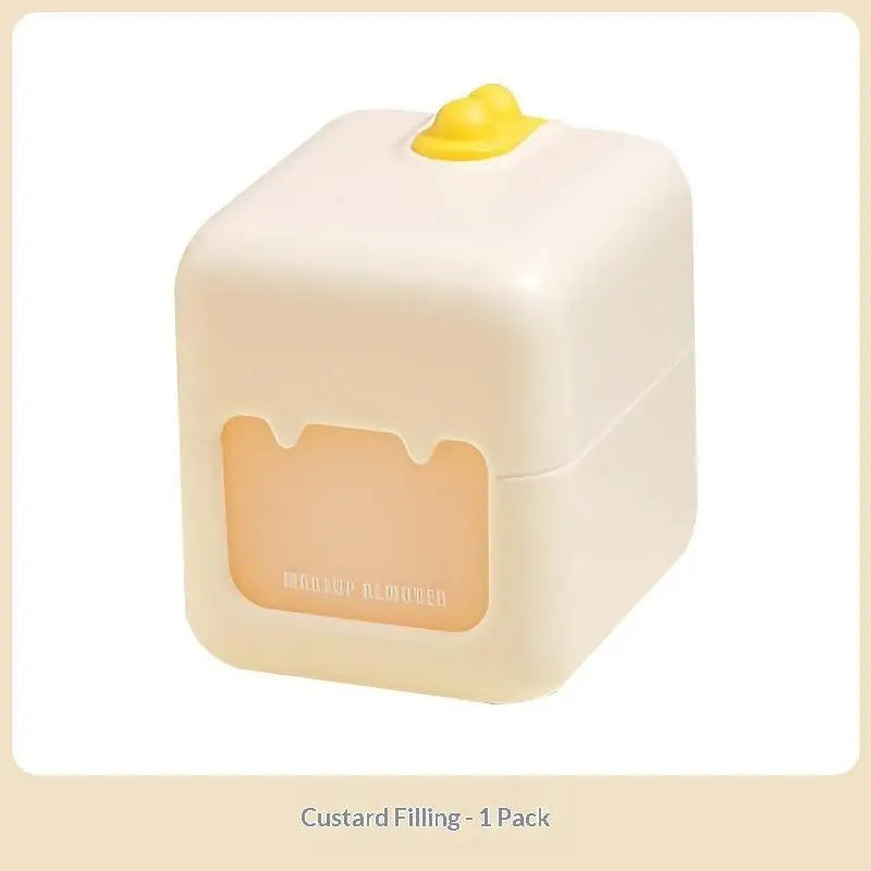 Travel Makeup Remover Case – Leak-Proof Cotton Pad Storage Box
