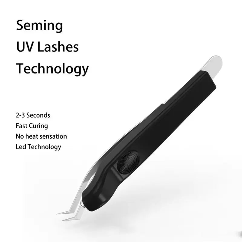 UV Curing Lamp for Eyelash Extensions – Rechargeable UV Tweezers