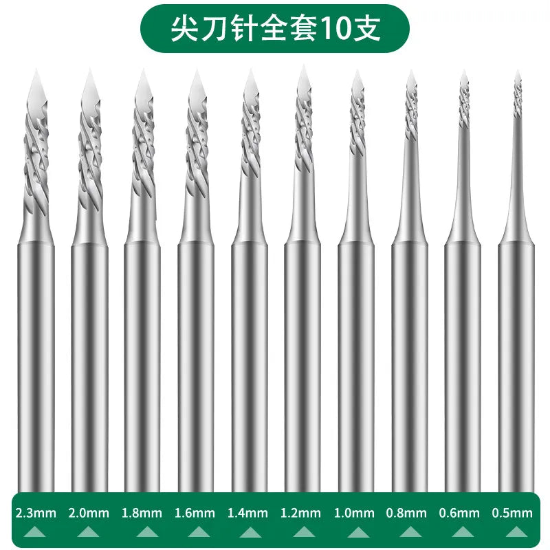 VIBE Tungsten Steel Electric Micro-Engraving Milling Cutter