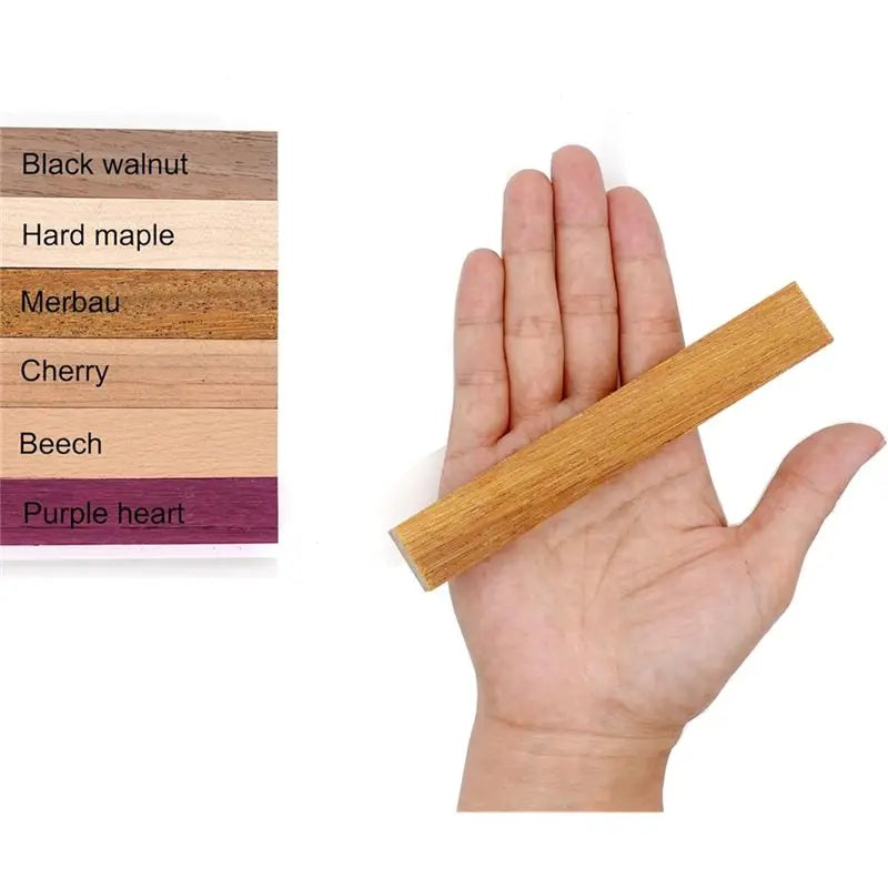 30-Pack Exotic Wood Pen Blanks for Woodturning – Kiln-Dried