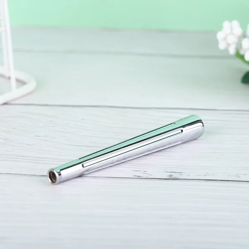 Yaqi Globe Trotter Chrome Brass Safety Razor Handle for Men
