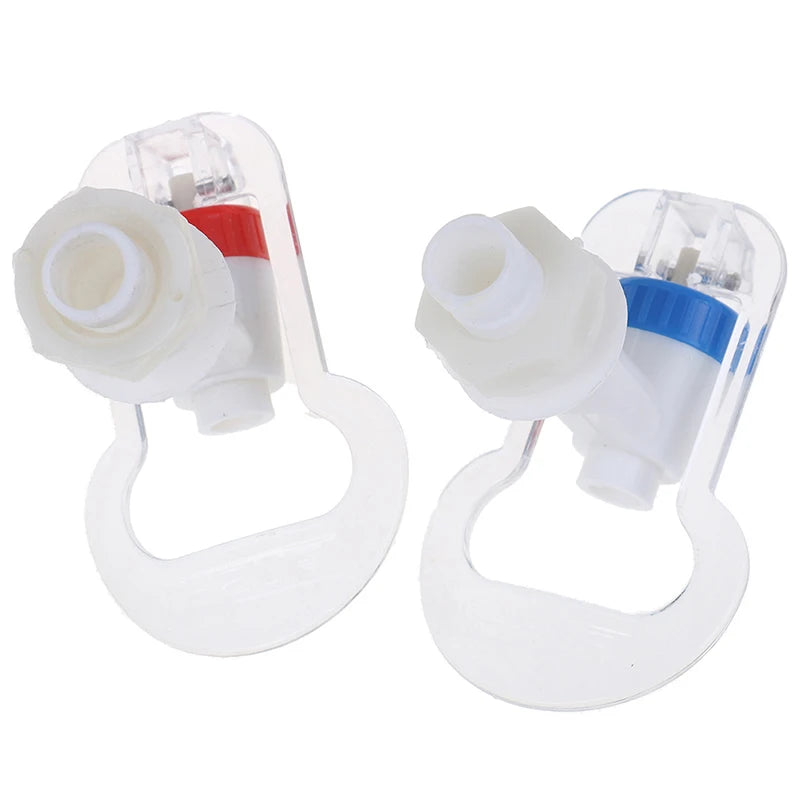 2-Pack Push Water Tap Replacement for Water Dispensers – Red & Blue
