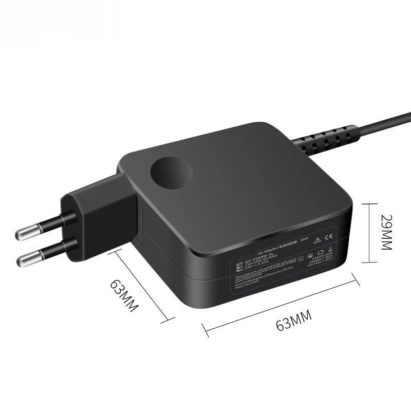 45W Lenovo IdeaPad AC Adapter Charger 20V 2.25A – 4.0mm Tip