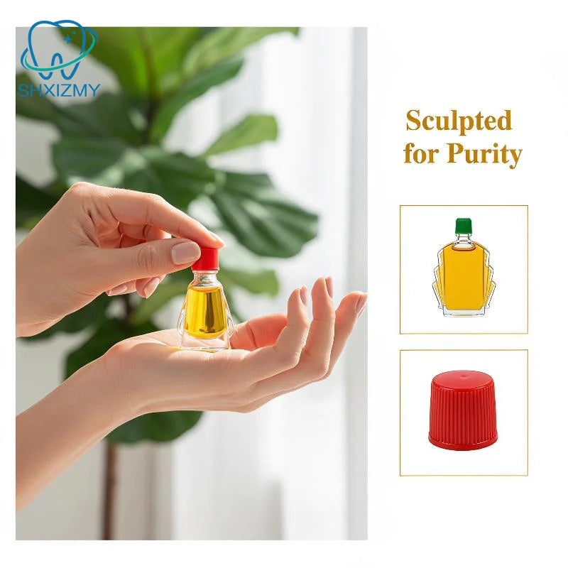 Mini Glass Vials with Lids – Leakproof Travel Oil Bottles