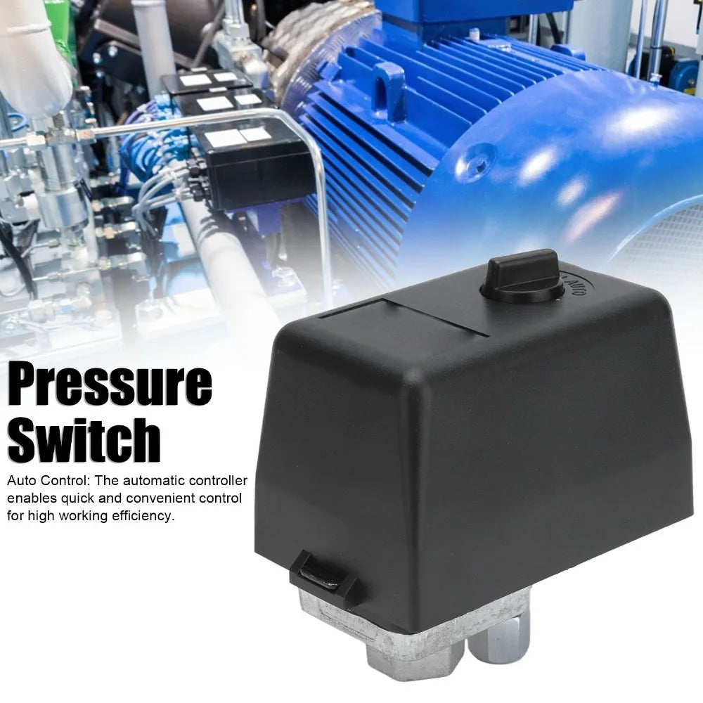 ABS Air Compressor Pressure Switch 15A 220V/380V 128–170 PSI