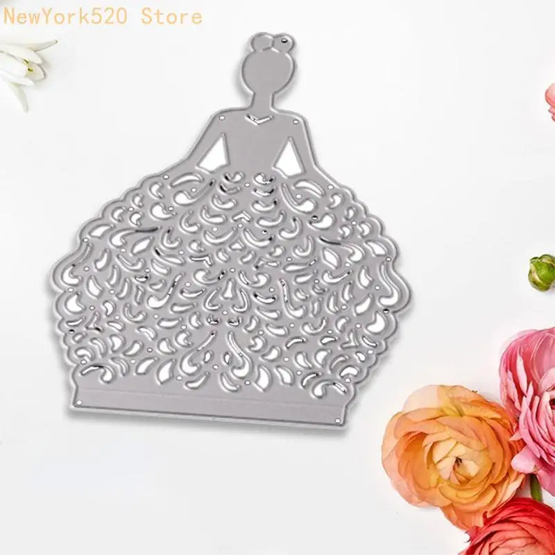 3D Bride Metal Cutting Dies – DIY Scrapbooking & Card Making