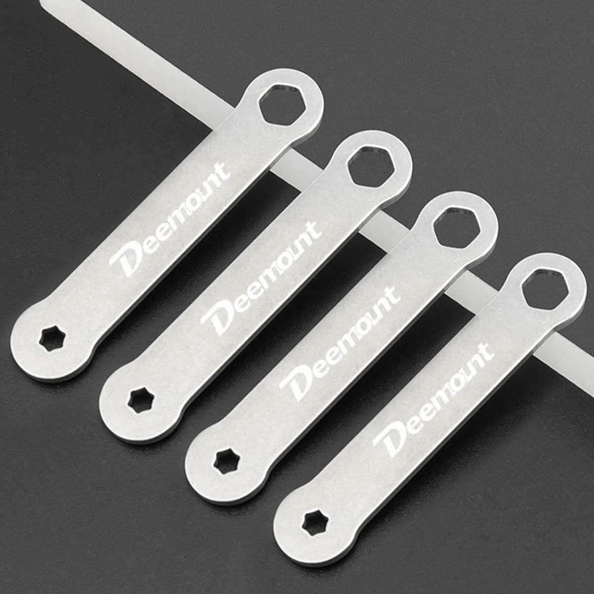 M4 Flat Head Bike Pedal Screws 25-Pack | Carbon Steel Bolts