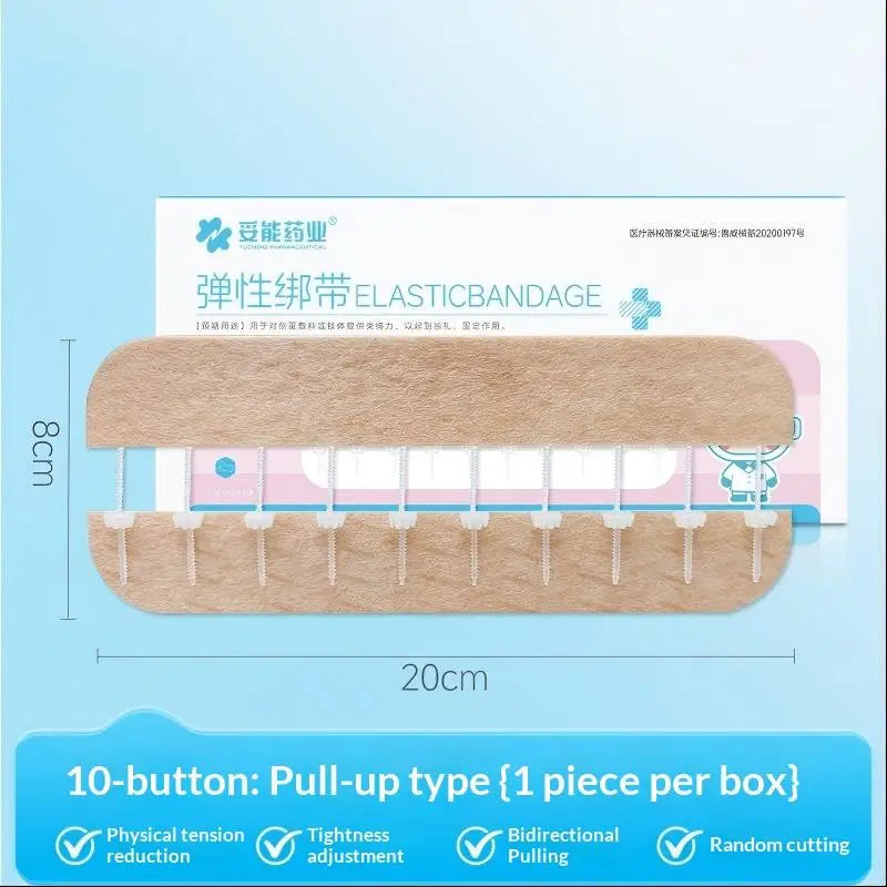 Suture-Free Wound Closure Strips | Zipper Bandage Patch