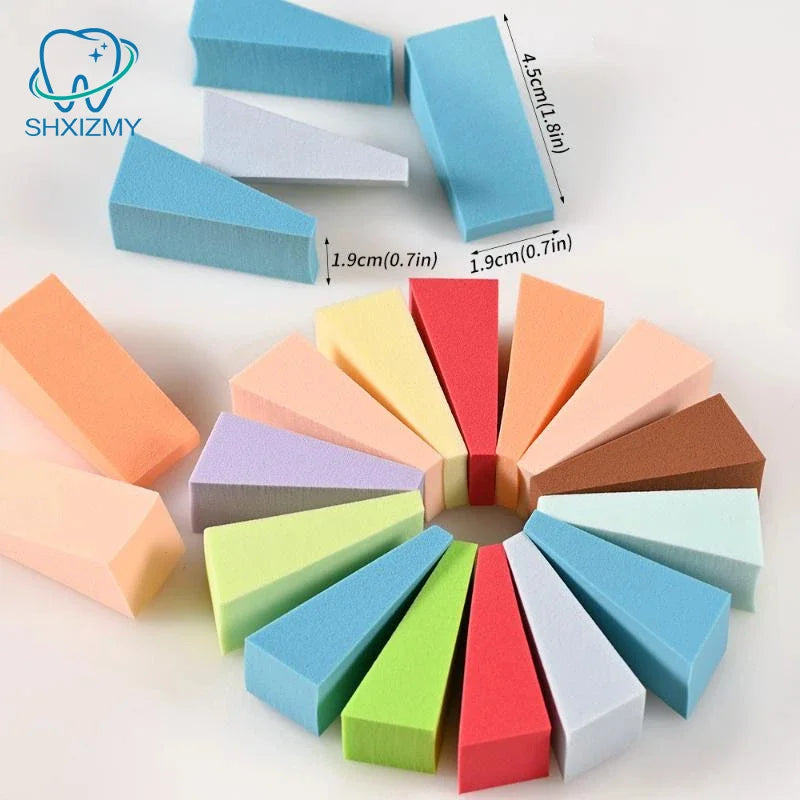Wedge Makeup Sponges Latex-Free Foundation Blending 10/50/100 Pcs