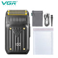 VGR V-363 Electric Foil Shaver & Beard Trimmer for Men