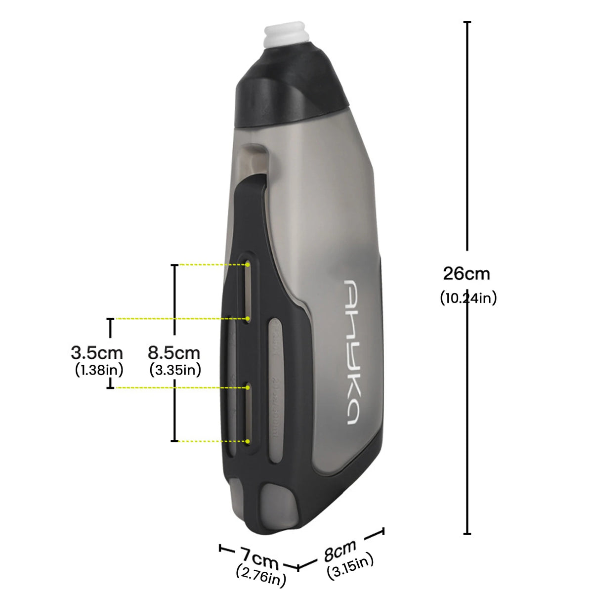 JOCESTYLE 600ml Aerodynamic MTB Road Bike Water Bottle & Cage