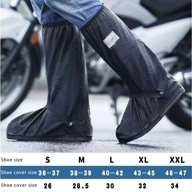 Waterproof Non-Slip Shoe Covers – Unisex Outdoor Rain Overshoes