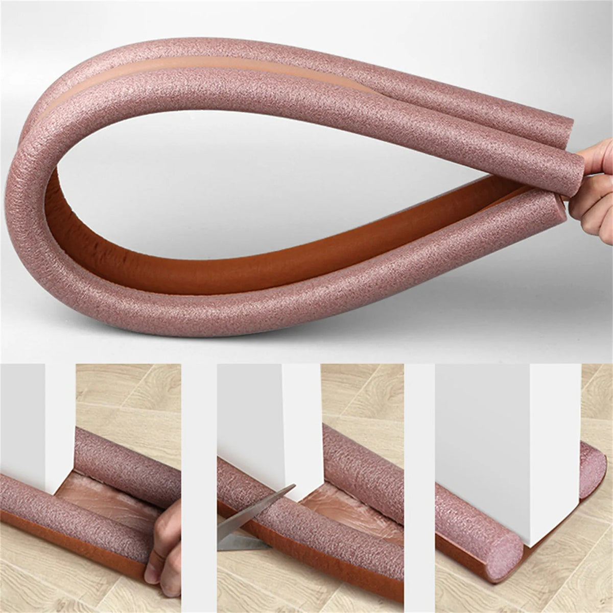 Door Draft Stopper 36" Adjustable Noise & Breeze Blocker | VIBE