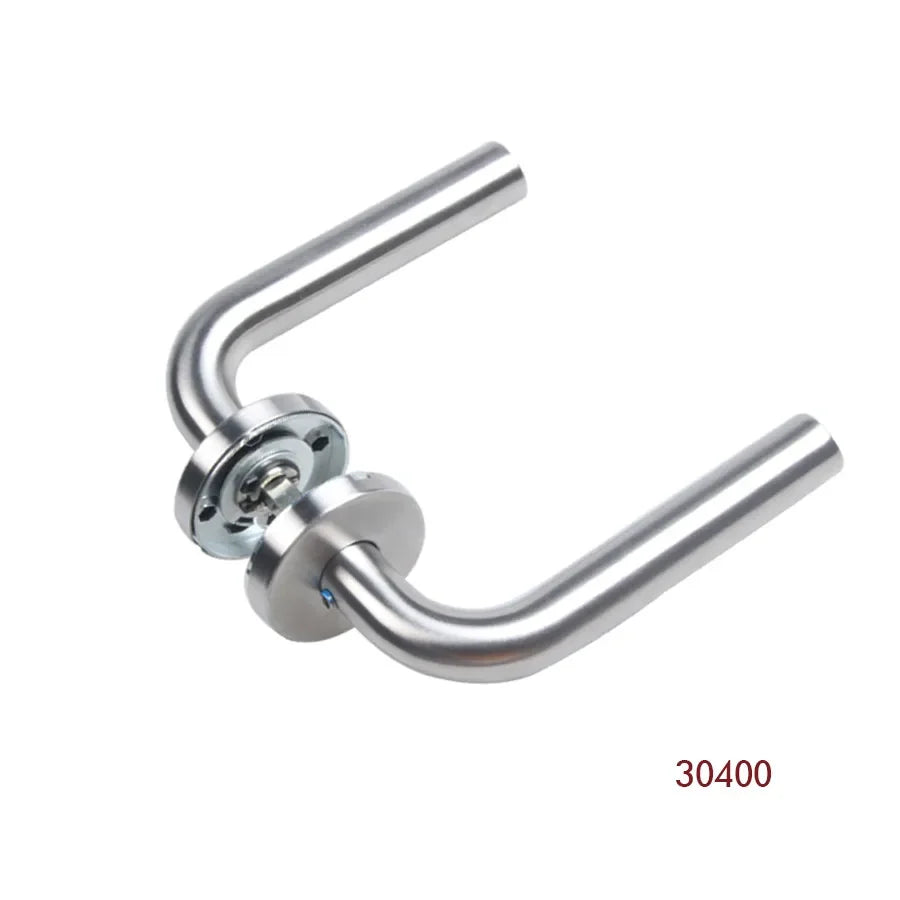 VIBE Stainless Steel Interior Door Handle Lever Lock Set
