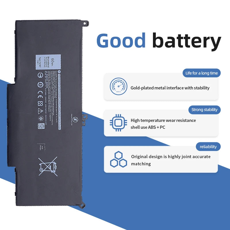 SUOZHAN F3YGT Battery for Dell Latitude E7280 E7290 E7480 E7490