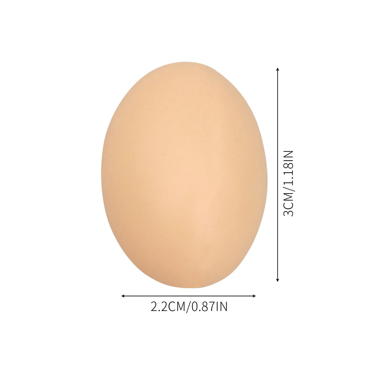 Plastic Fake Eggs DIY Easter Painting & Hen Breeding 5-50 Pcs