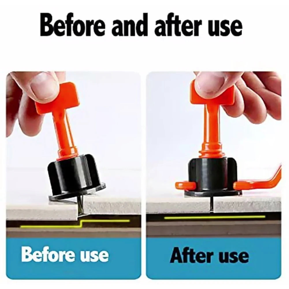 151Pcs Tile Leveling System – Wedges, Spacers & Plier Tool