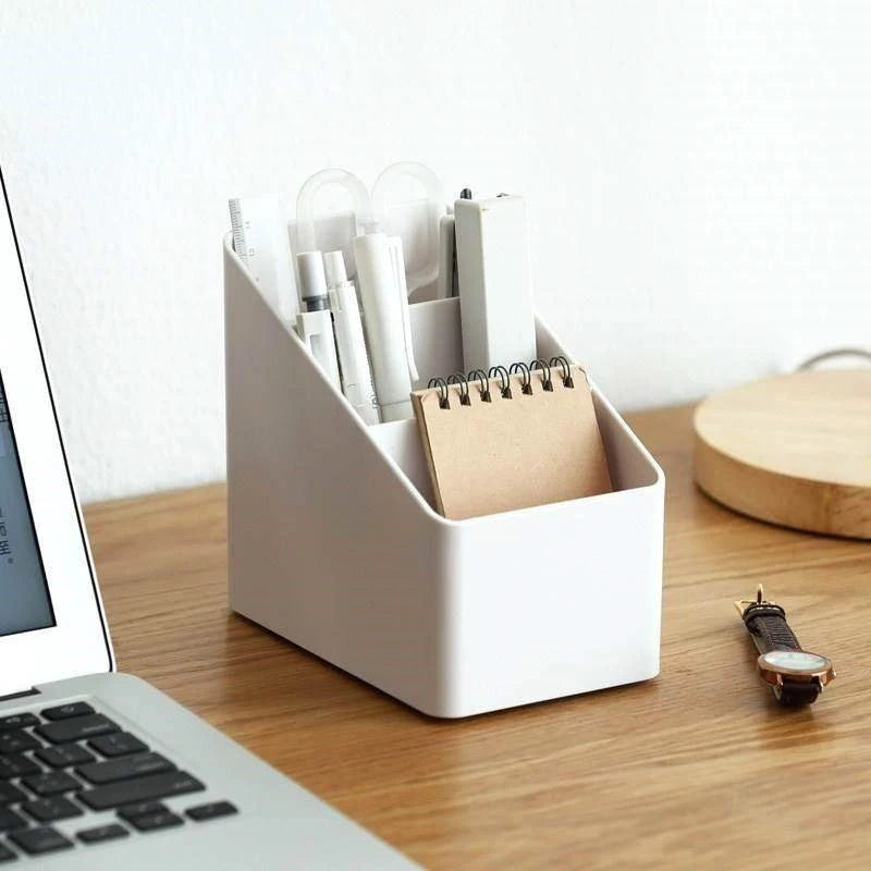 VIBE Multi-Function Desktop Storage Box – Plastic Organizer