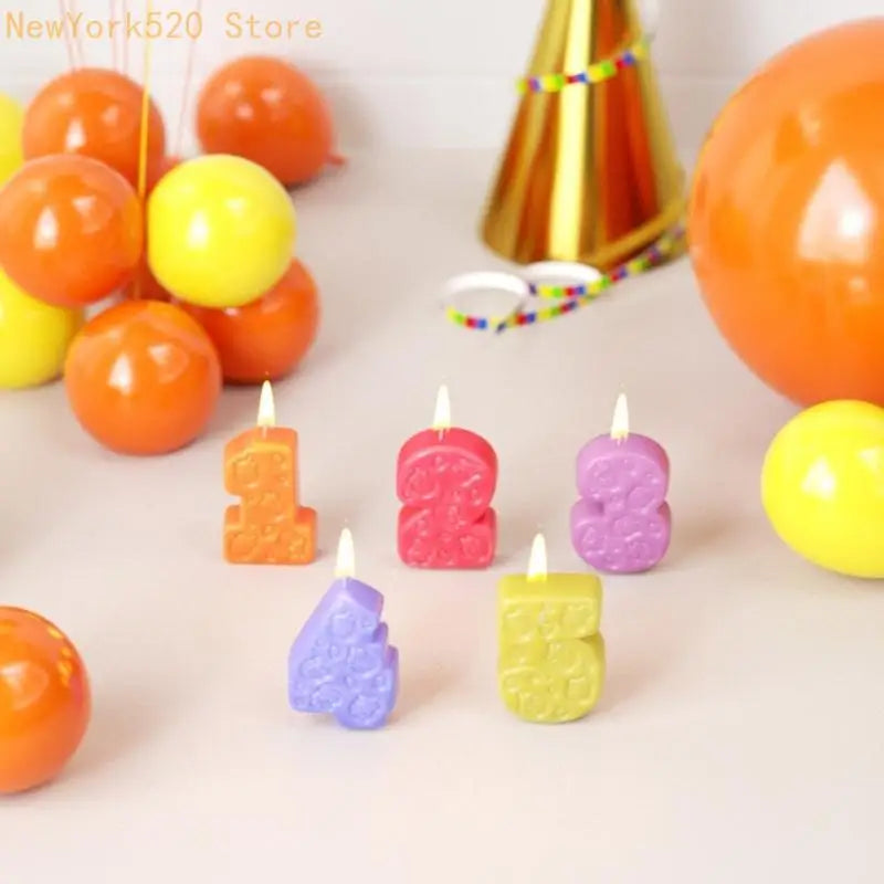 Strawberry Number Silicone Mold for Resin, Soap & Baking