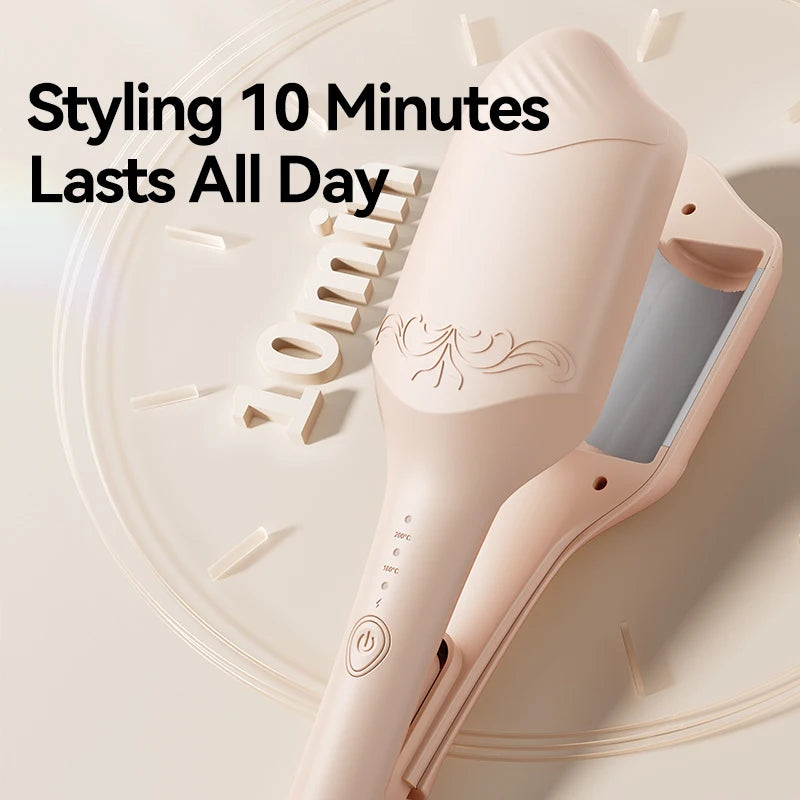40MM Deep Wave Hair Curler – Professional Voluminous Waves