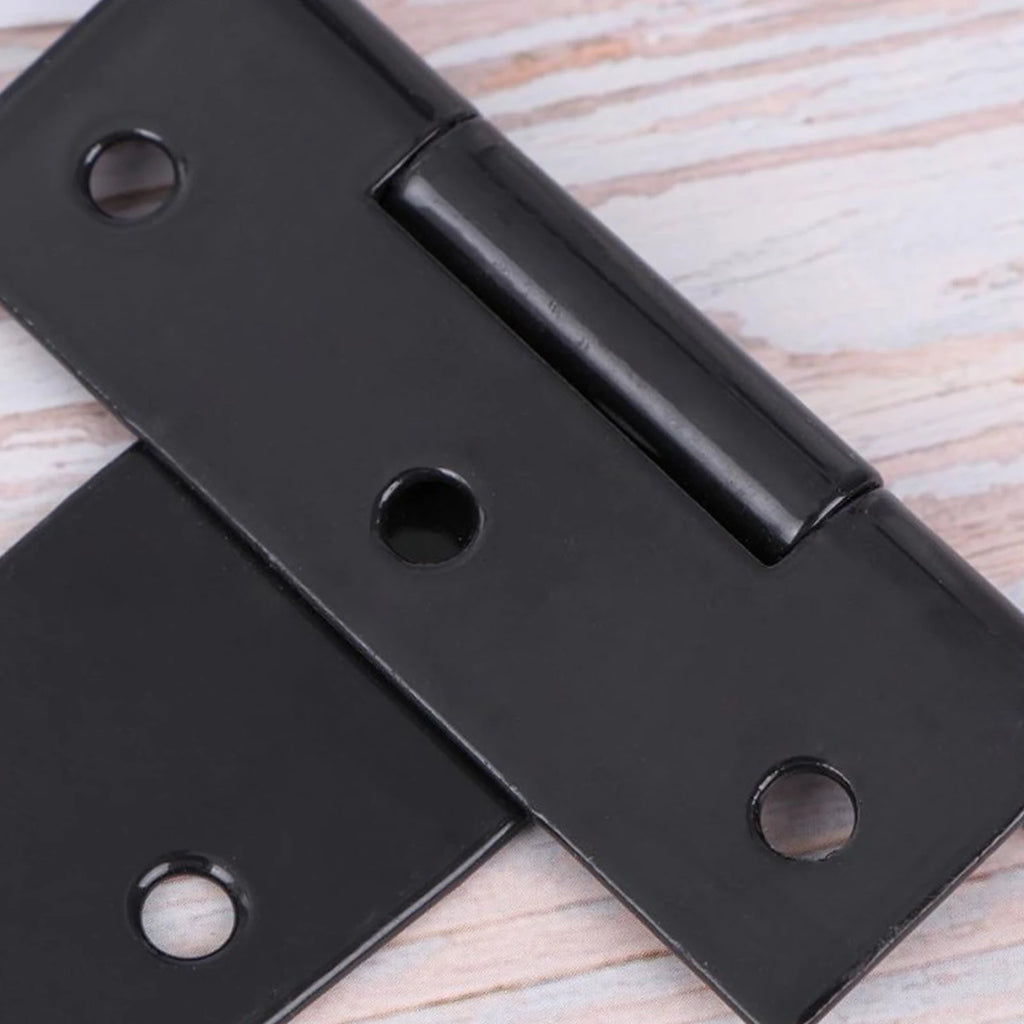 Heavy-Duty Iron T-Strap Barn Door Hinges – Easy Install