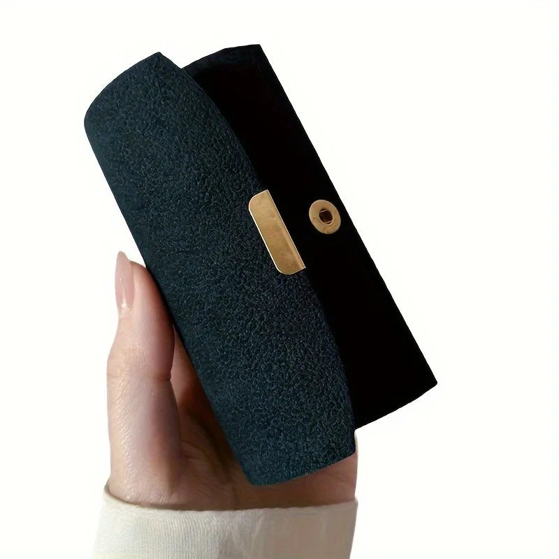 Premium Velvet Jewelry Storage Box – Portable & Gift-Ready