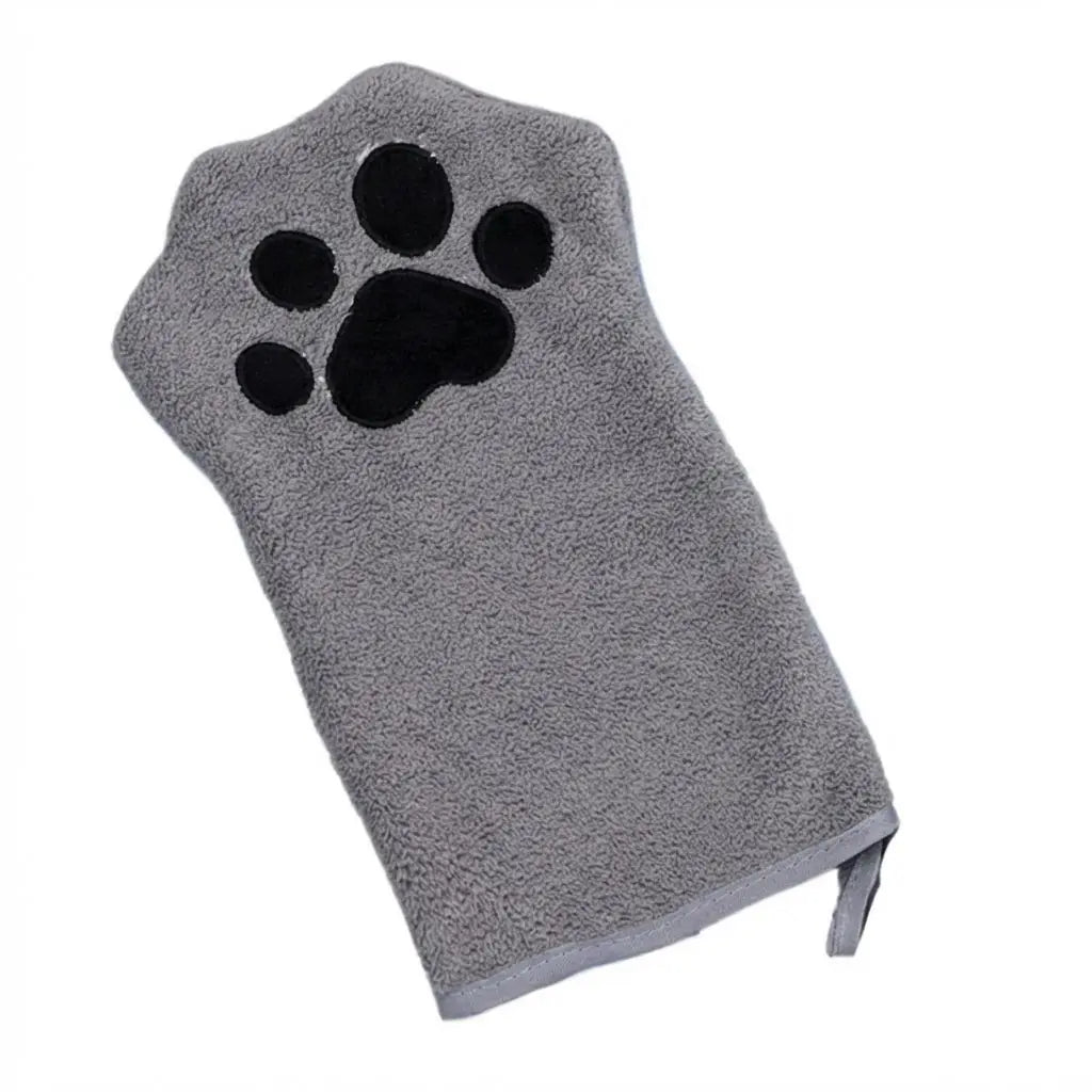 Pet Bathing Glove Towel – Quick-Dry Wash Mitt for Dogs & Cats