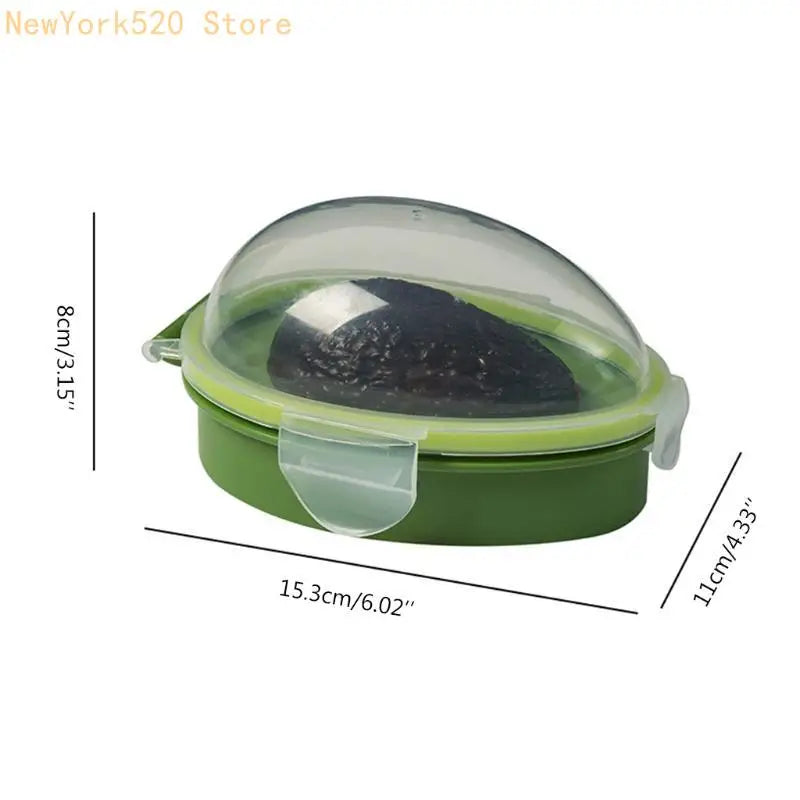 Avocado Fresh-Keeping Box – Airtight Plastic Food Preserver