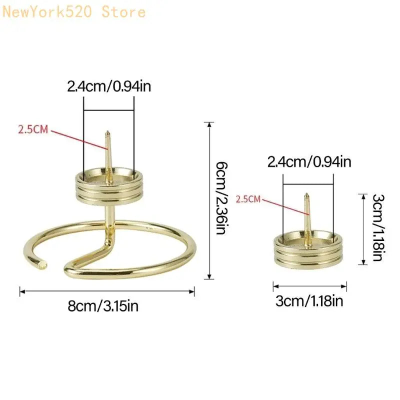 Artistic Metal Palo Santo & Incense Burner Holder – Gold