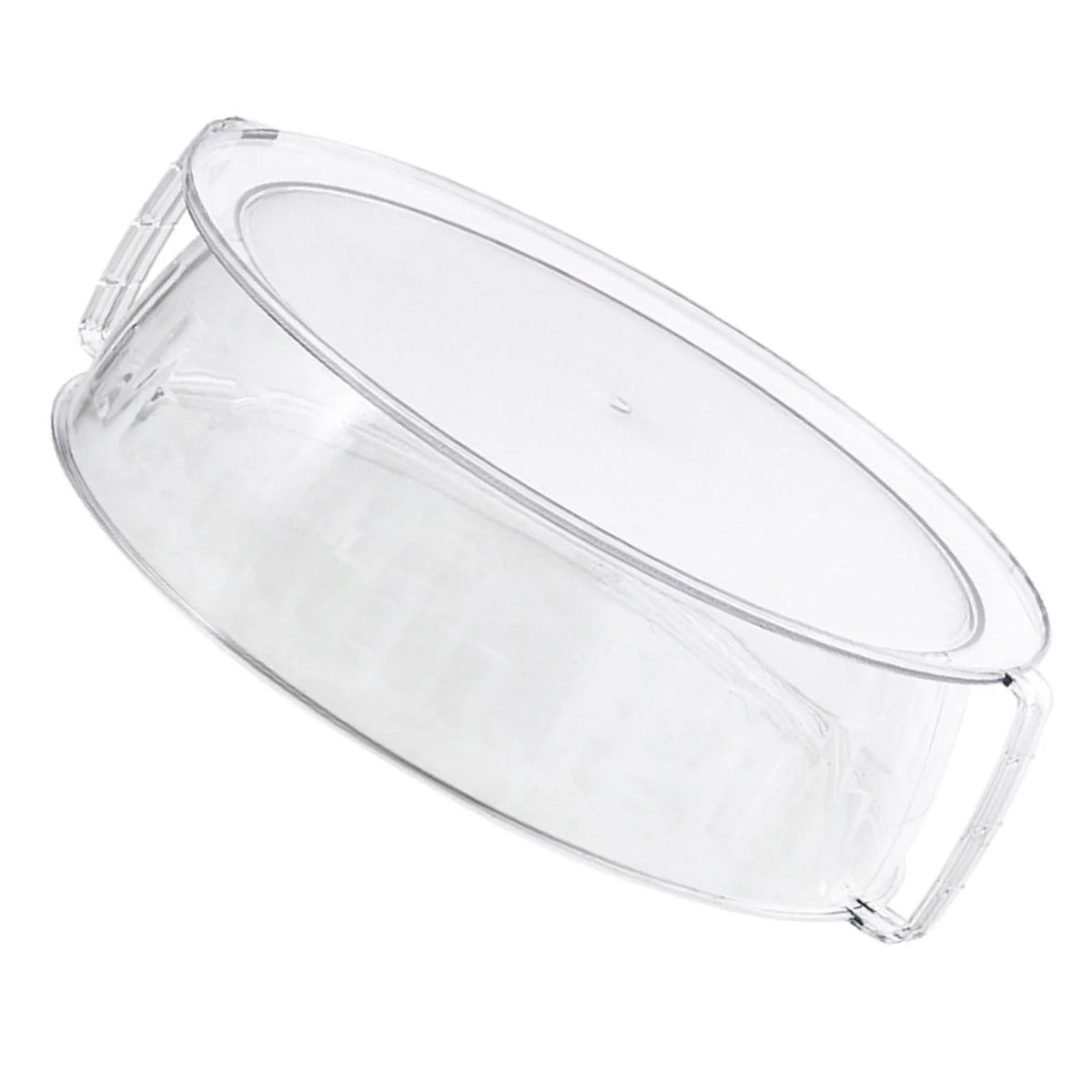 Clear Microwave Splatter Cover with Handle – Transparent Lid