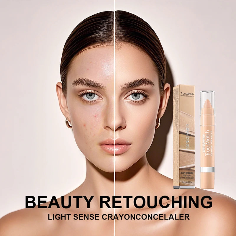 SANSUMMER Crayon Concealer – Waterproof Moisturizing Eye Concealer