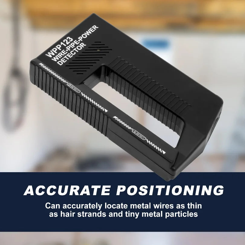 Handheld Wall Scanner Metal Detector – AC Wire & Pipe Finder