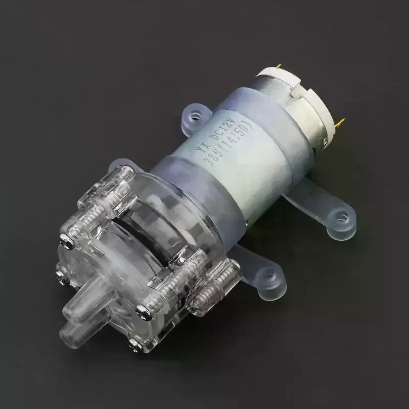 12V Mini Diaphragm Self-Priming Water Pump – 100°C Resistant