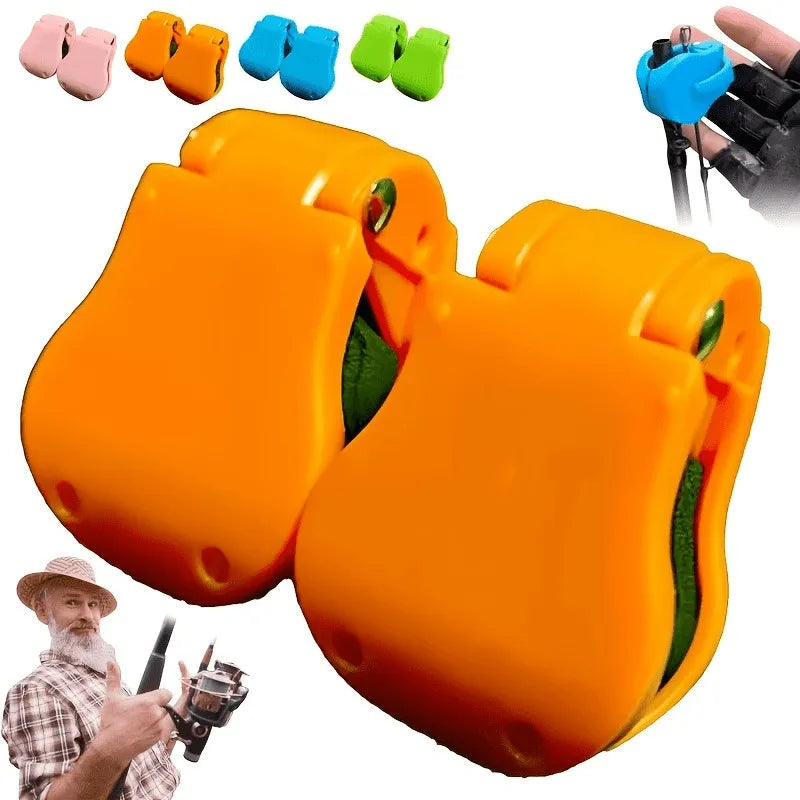 2-Pack Fishing Rod Clips – Anti-Tangle Elastic Organizer