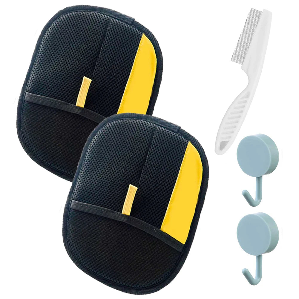 Electrostatic Pet Hair Removal Gloves – Furniture & Carpet