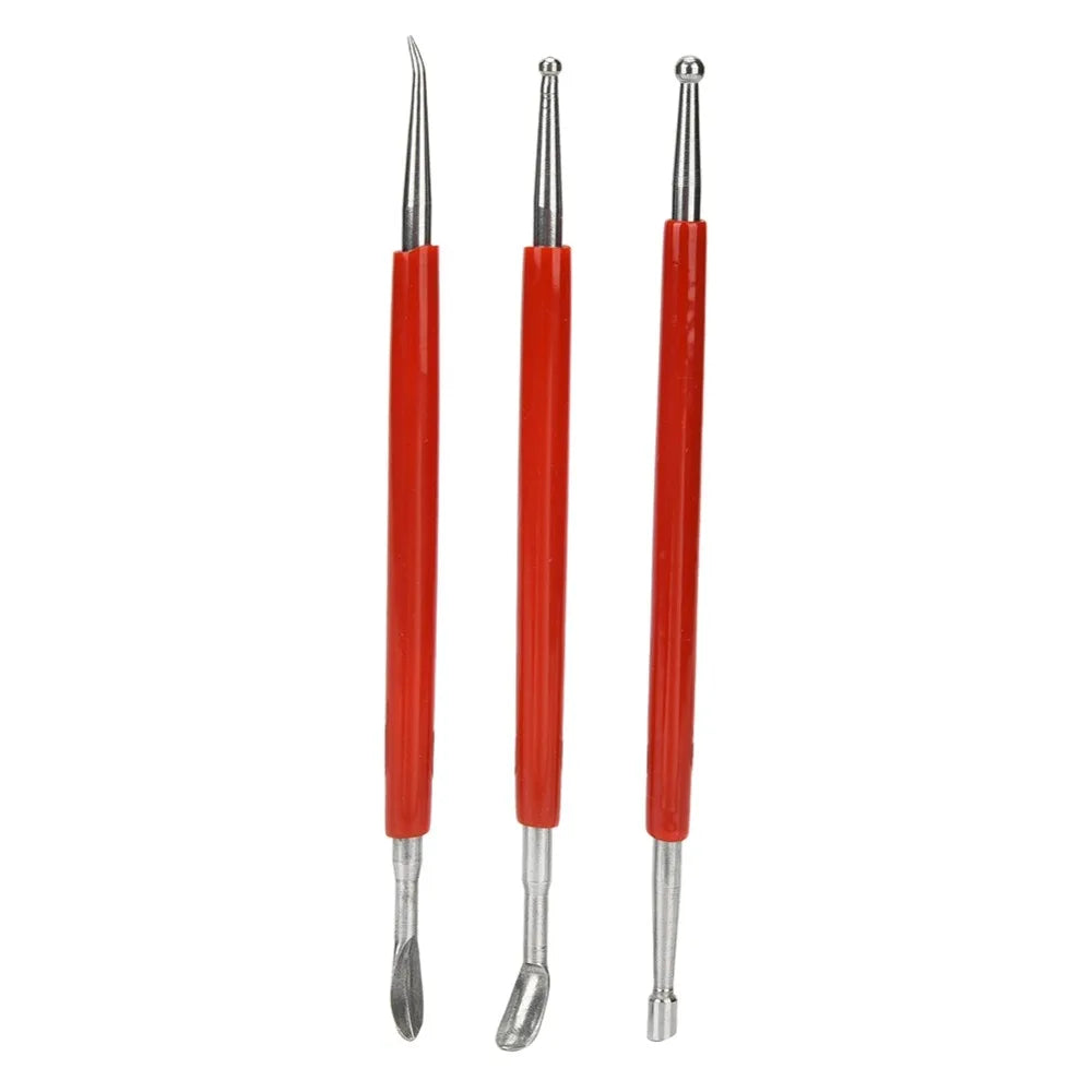 8-Piece Leather Carving Tool Set – Stylus Pens & Spoons